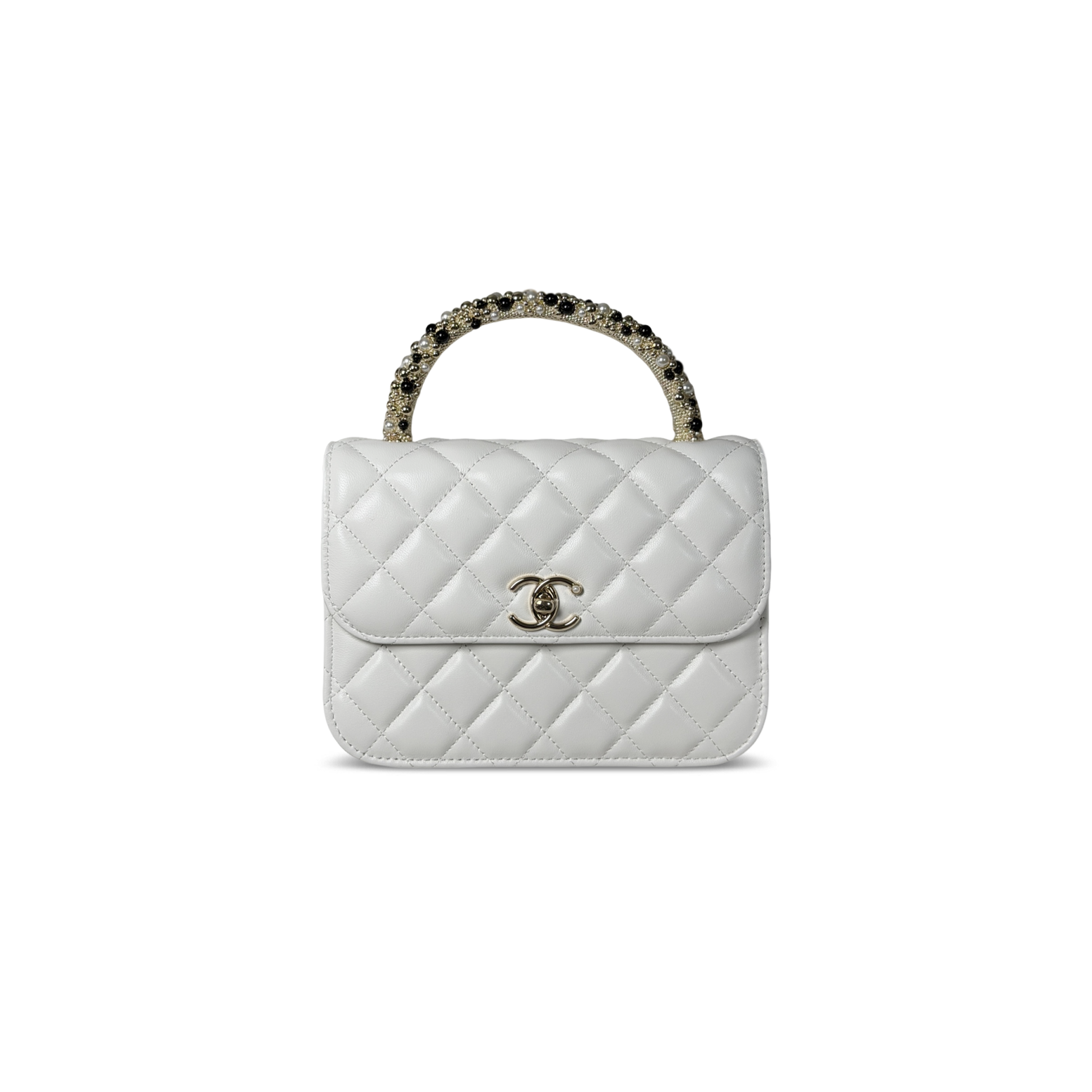 CHANEL CLUTCH WITH CHAIN (17.5*14*5.5cm)